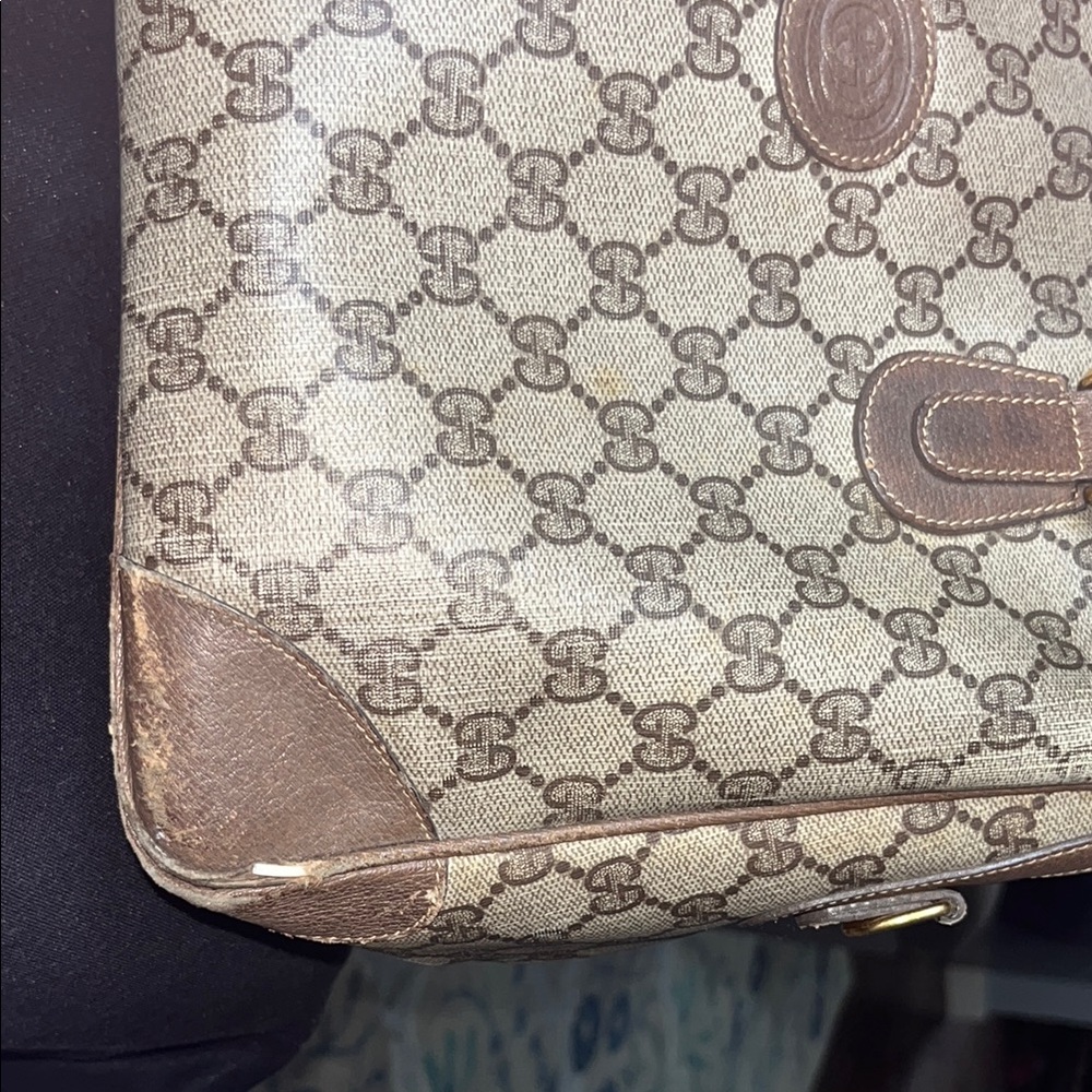 Authentic Vintage Gucci GG Supreme Boston Bag - Picture 5 of 7